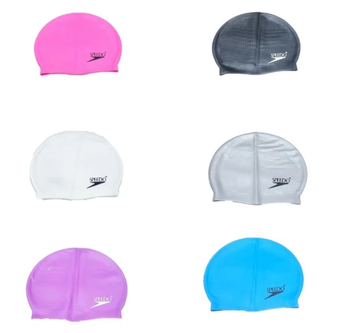 کلاه شنا آجدار (تک رنگ ) speedo