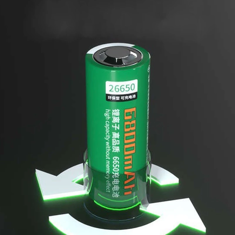 باتری لیتیومی اسمال سان 6800mAH 26650