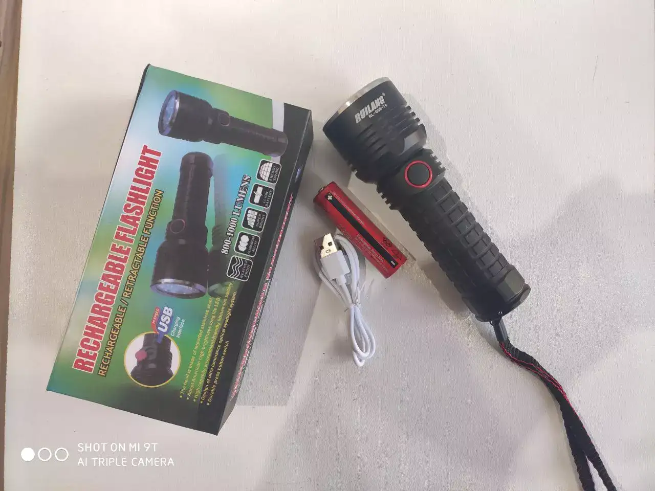 قیمت چراغ قوه پلیسی روی لانگ مدل RL-S09-T6
