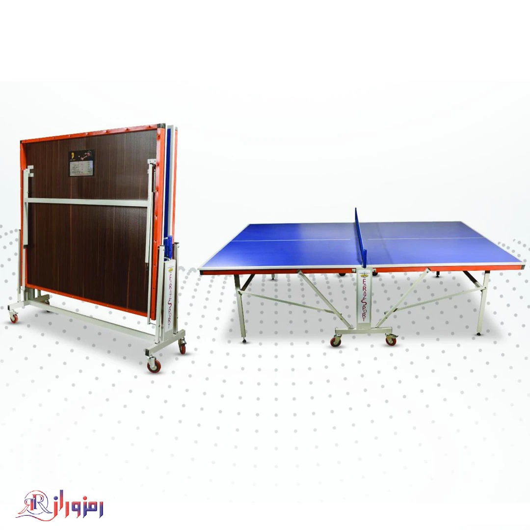 میز پینگ پنگ چهار چرخ ام دی اف مدل T425