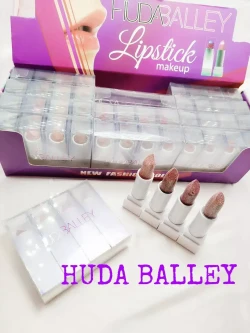 پک 4 عددی رژ لب جامد گلیتری هدی بالی  HODA BALLEY