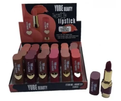پک رژلب جامد 12 عددی یوبی بیوتی  YUBE BEAUTY