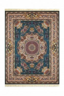 فرش فرشته رنگ کاربنی