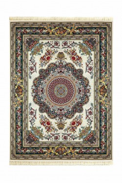 فرش فرشته  رنگ کرم