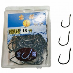 قلاب کپوری BLACK HOOK سایز 13
