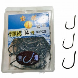 قلاب کپوری BLACK HOOK سایز 14