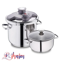 زود پز دوقلوی کرکماز مدل AQUA A175