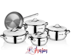 سرویس قابلمه 9 پارچه کرکماز روندو (اصلی) مدل A1976
