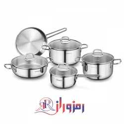 سرویس قابلمه 9 پارچه کرکماز (اصلی) 1609 مدل پرلا