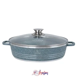 تابه دو دسته گرانیت لایف اسمایل LIFEP7-SHR32-1