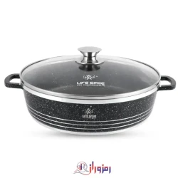 تابه دو دسته گرانیت لایف اسمایل LIFEP17-SHR32